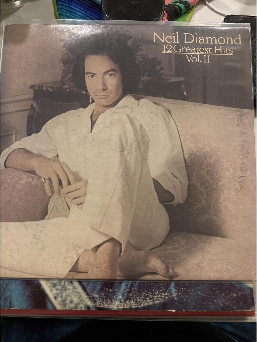 Neil Diamond 12 Greatest Hits Vol. II Vinyl Record